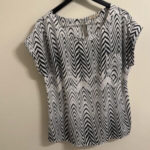 Black and White Shirt